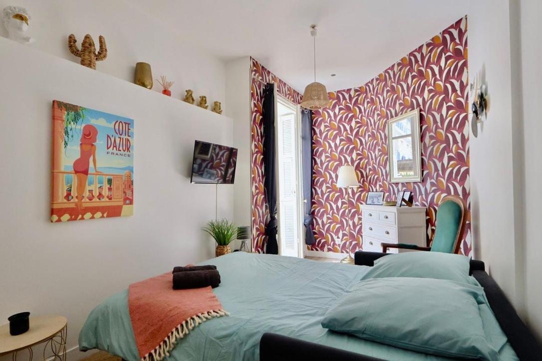 Appartamento With Big Terrace Full Center With Air Conditioning Nizza